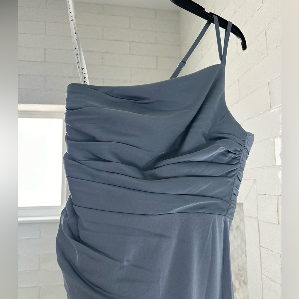 Azazie bridesmaid dress never worn with tag! Bag included